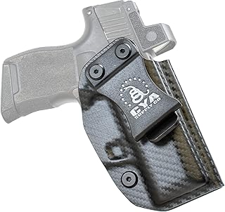 CYA Supply Co. Base Optics Ready (Carbon Fiber) Inside Waistband Holster IWB Veteran Owned Company Fits Sig Sauer P365X / P365 / P365 SAS