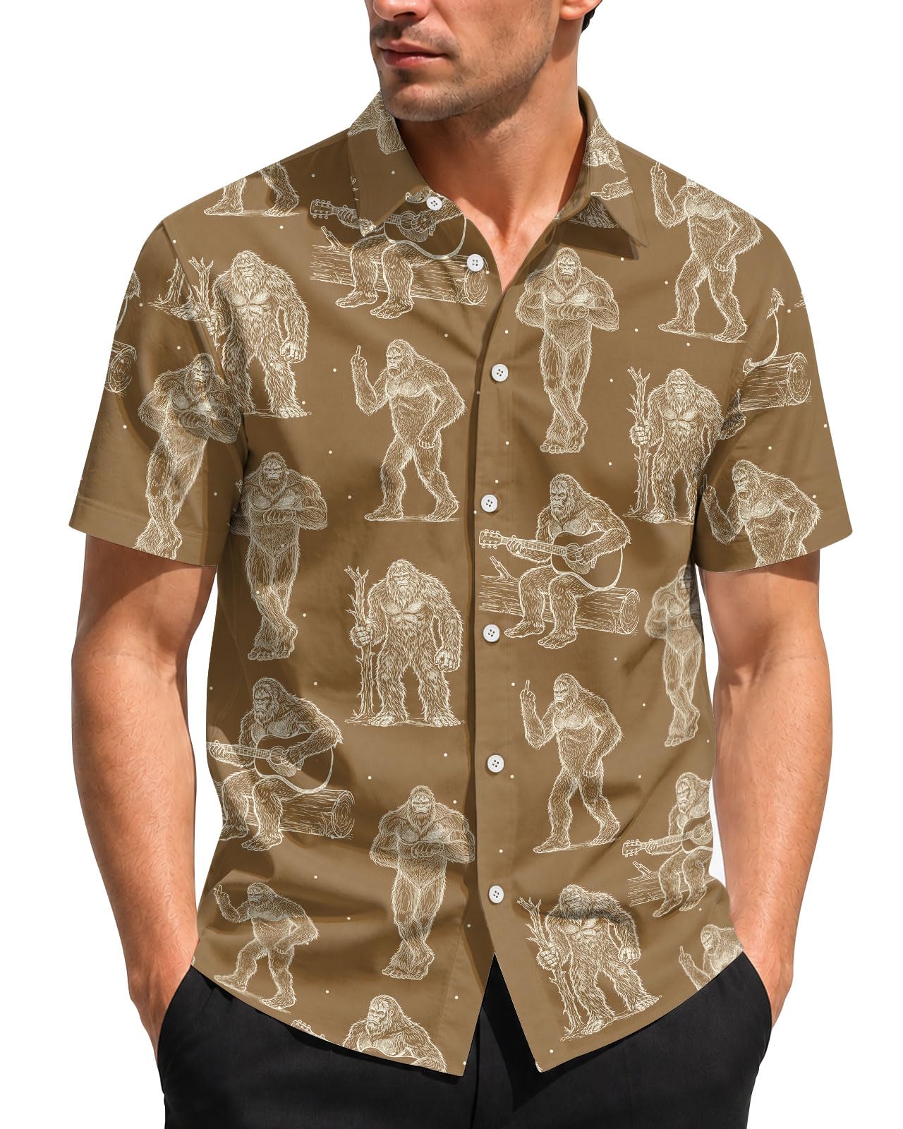 99TIMORO Movie Characters Halloween Shirt for Men Short Sleeve Top