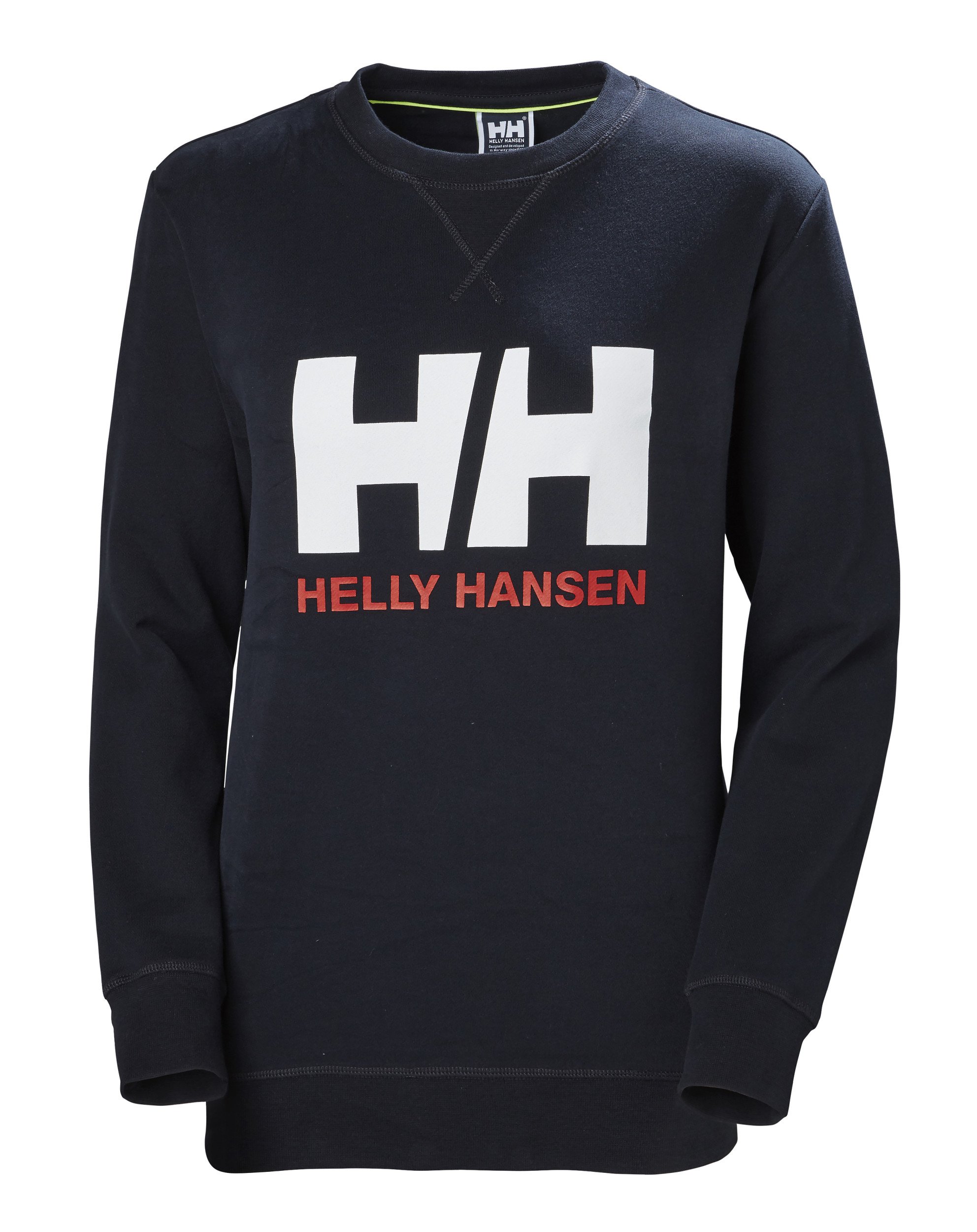 Helly Hansen W HH Logo Crew Sweat Sweatshirt Womens Navy S