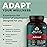 Ancient Nutrition Adrenal Support with Ashwagandha Supplement, Helps Reduce Stress & Fatigue, Paleo and Keto Friendly, Gluten Free, 1300mg, 60 Capsules