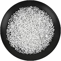 Vista 20 de Chips de cristal de cuarzo de sodalita natural triturado de 1.1 libras, chips de cristales curativos de sodalita a granel, piedras preciosas