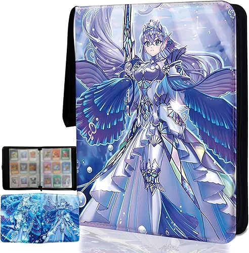 sabermaster Carpeta de tarjetas coleccionables para 900 tarjetas, con 50 fundas extraíbles, juguetes regalos para niños y niñas