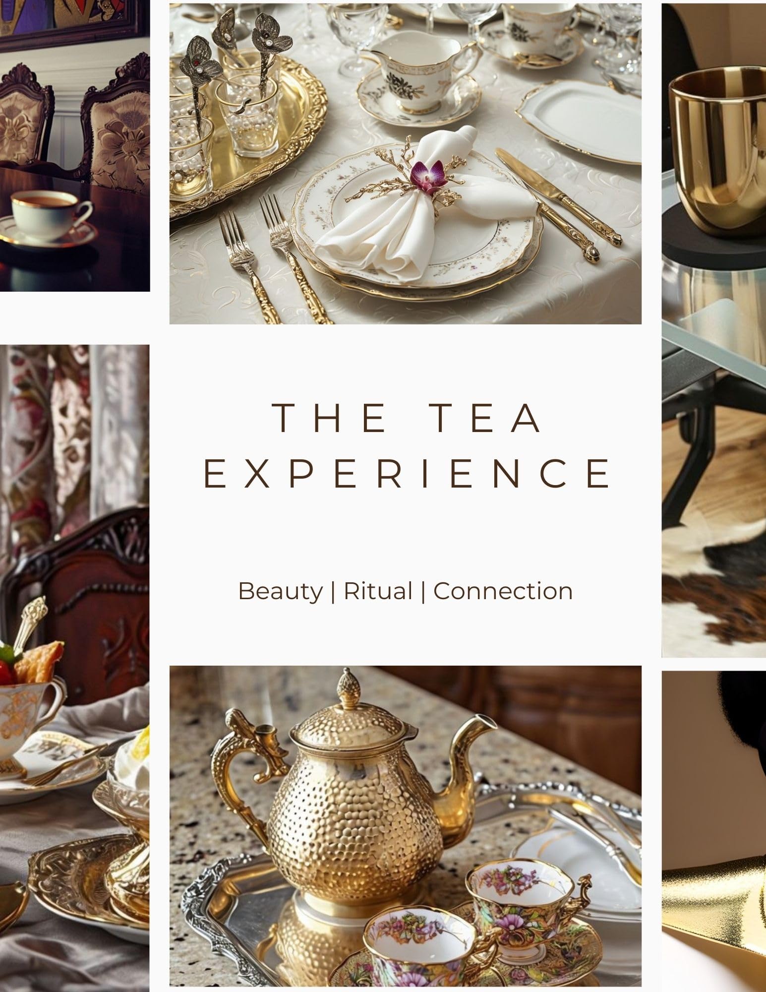 Livre anglais The Tea Experience Beauty guide rituel thé théière