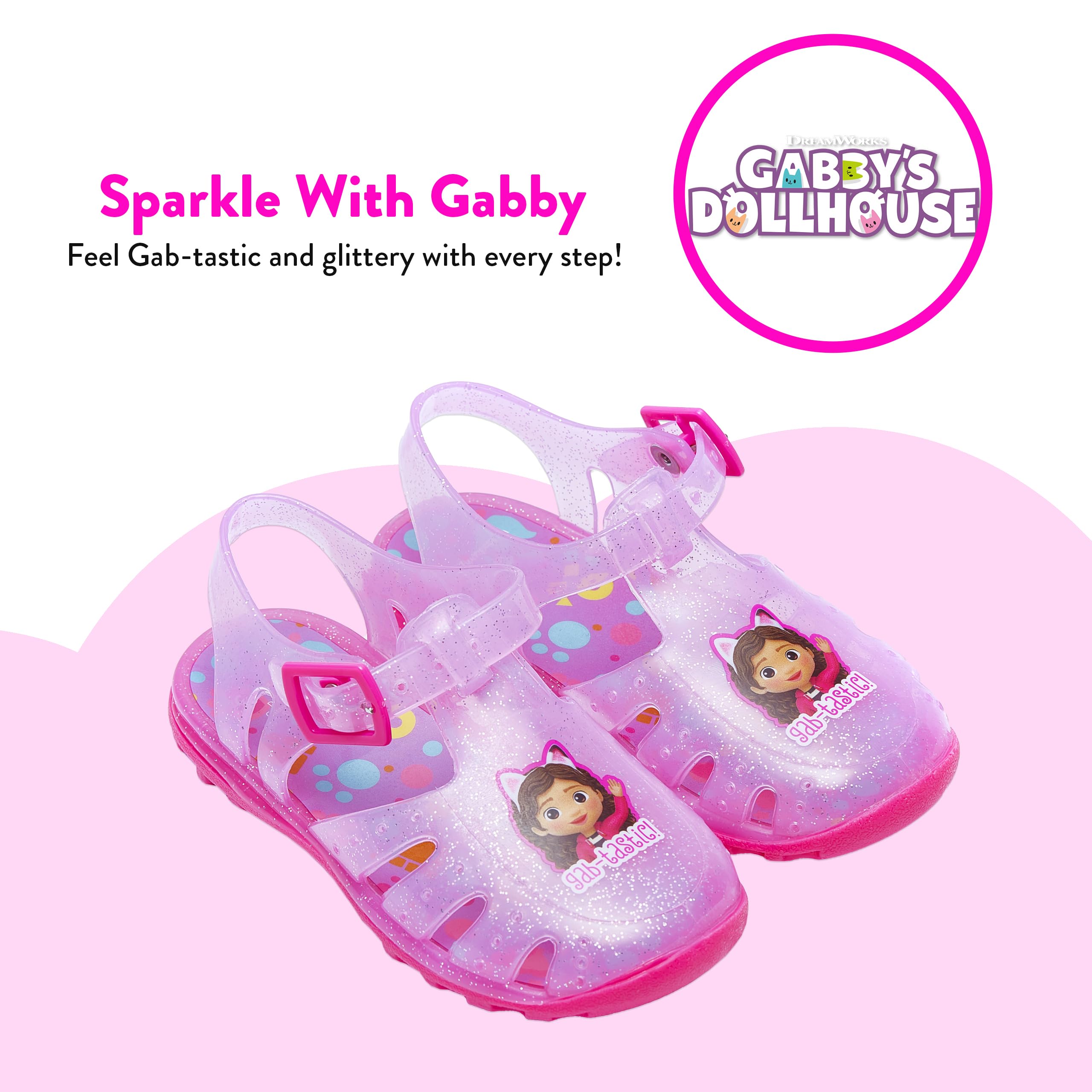 Gabbys Dollhouse Sandalias | Zapatos De Gelatina Para Niñas | Sandalias Verano Niña