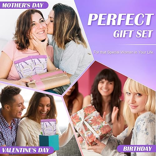 Miniatura 7 de Poleview Vaporizadores de ducha de lavanda, aromaterapia, regalos para aliviar el estrés para mujeres y hombres, aceite esencial fuertemente