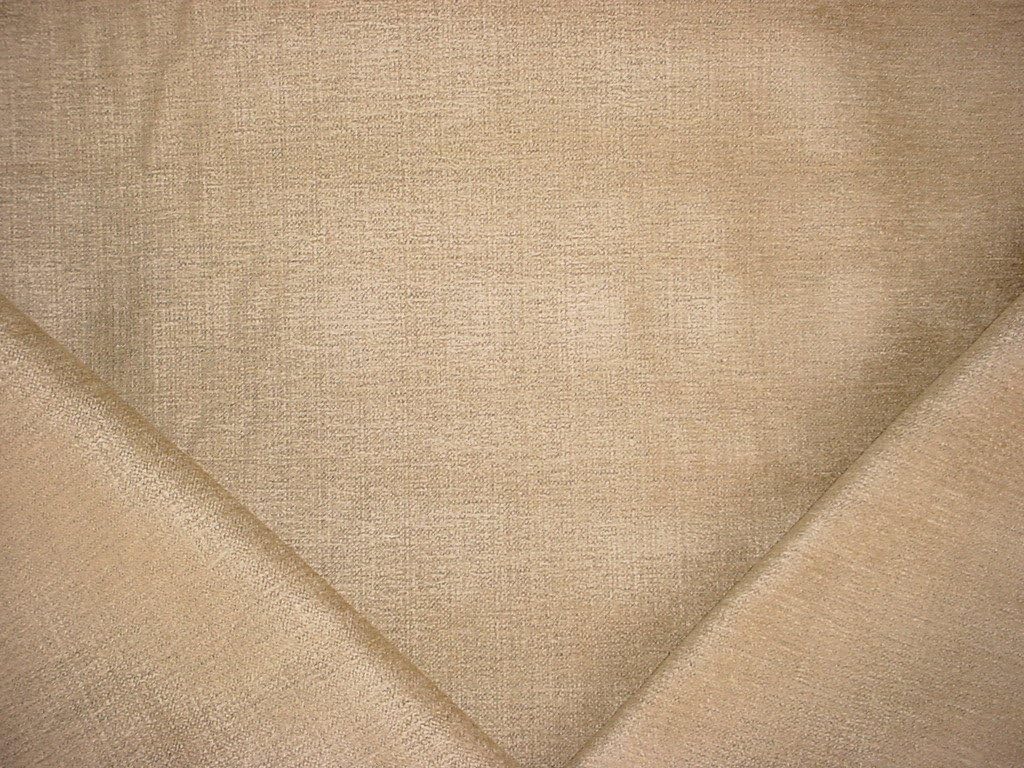 Circa 1801 / Valdese Weavers Buck in Sand - Parlor Taupe Earthy Crushed Chenille Designer Upholstery Drapery Fabric - By the Yard