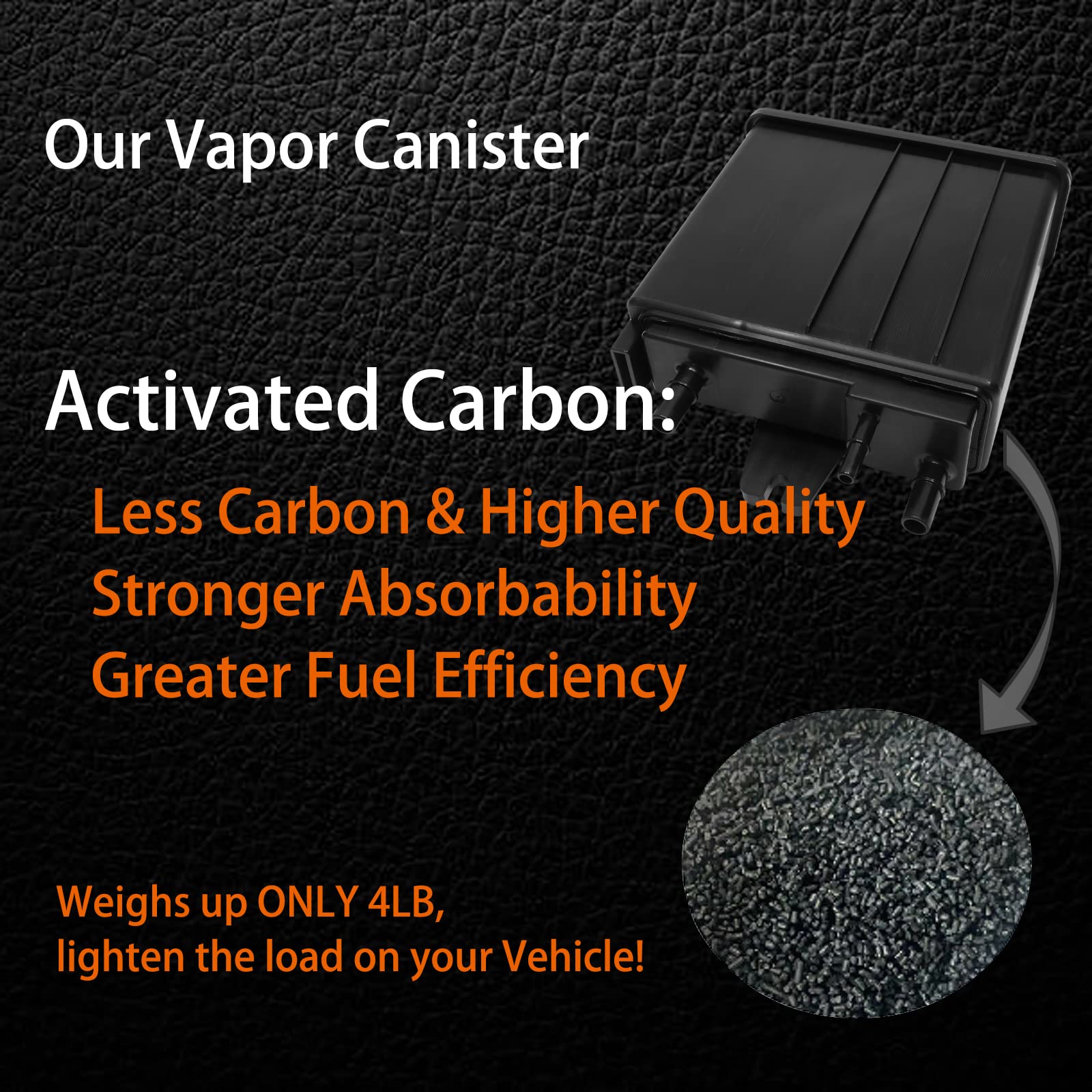 Vapor Canister | Replacement for 2004-2005 Buick Rendezvous, 2004-2016 Cadillac CTS, Escalade, SRX, 2004-2016 Chevy Tahoe & GMC Yukon | Replaces# 911-149, 215-464, 15109431.