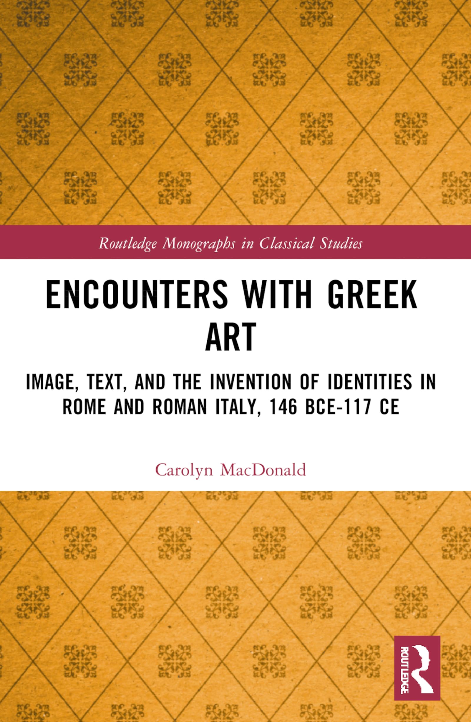 Art grec à Rome : livre Encounters with Greek Art par Routledge en anglais