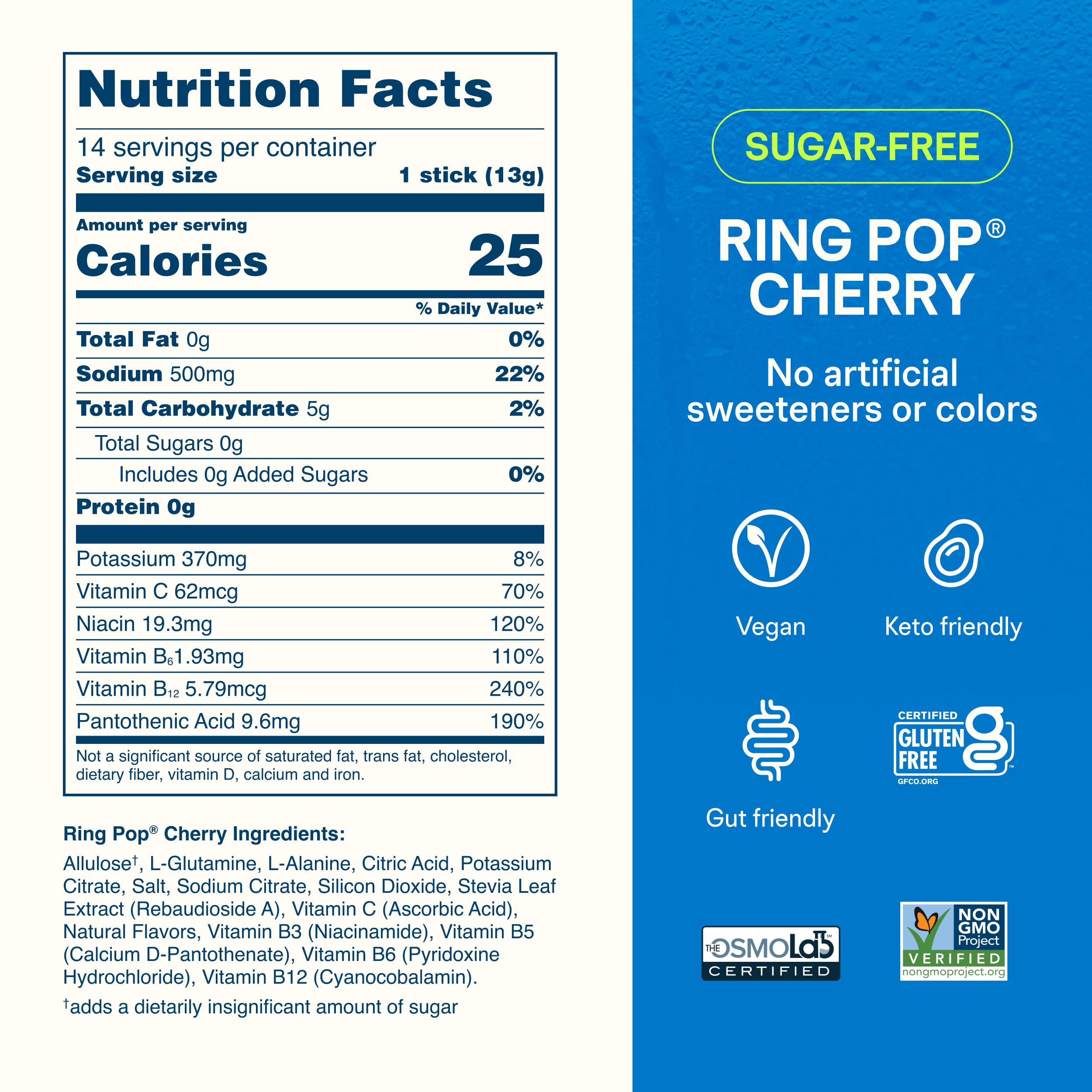 Liquid I.V. Sugar Free Hydration Electrolytes, Ring Pop, 14 Count — Amazon image 2