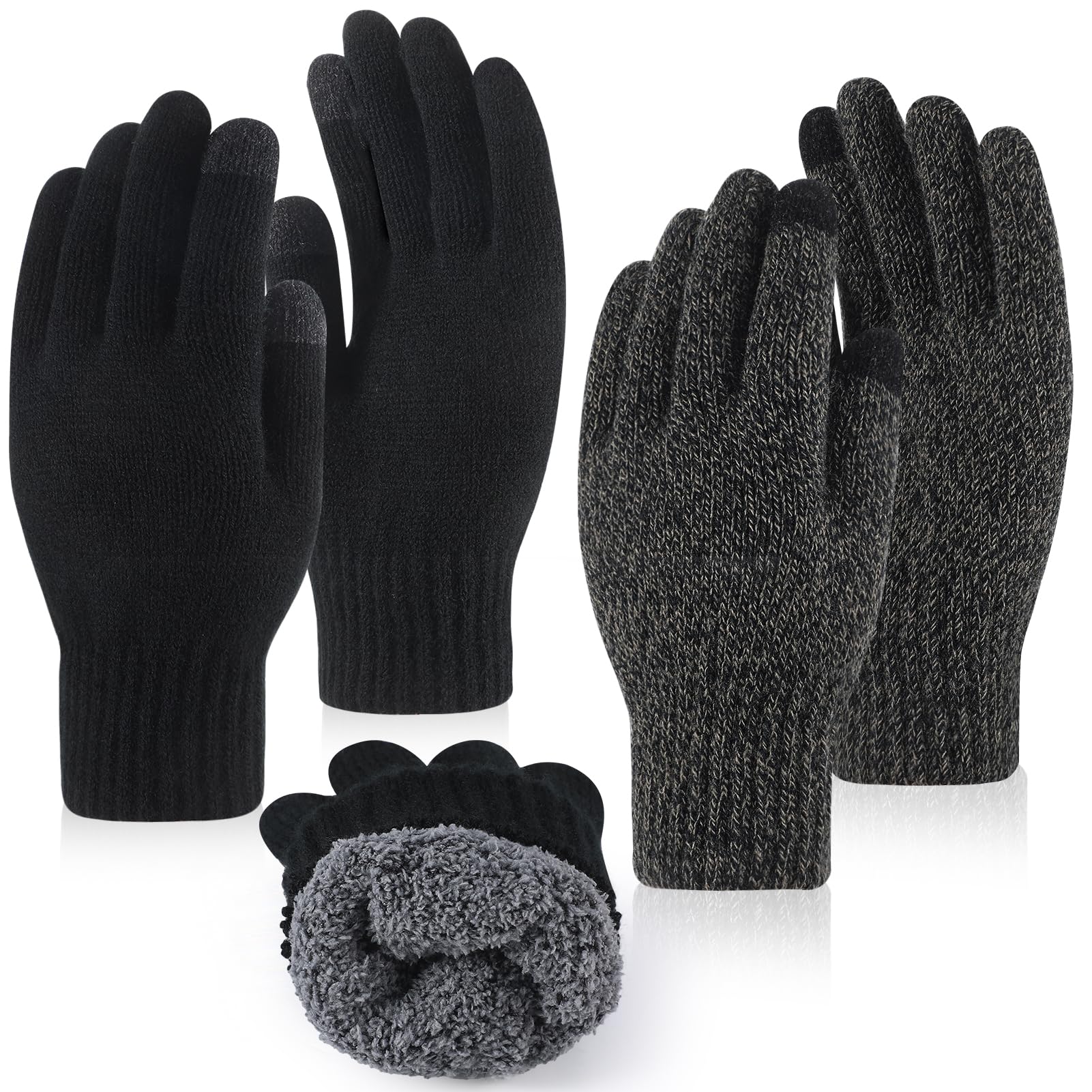 Fingerlose Handschuhe Aus Alpakawolle – Warm, Touchscreen-tauglich, Für Herren & Damen Im Winter