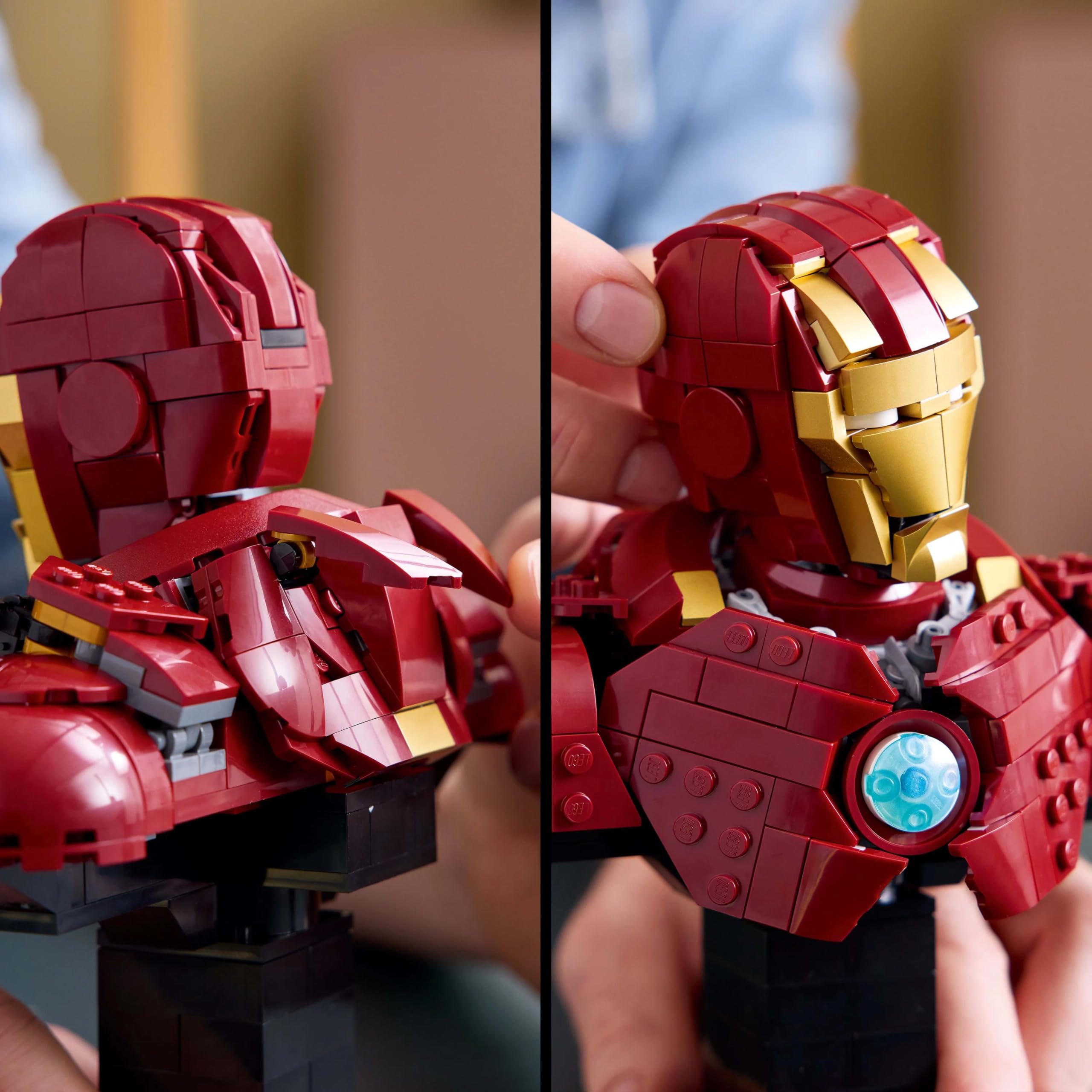 LEGO | Marvel Popiersie Iron Mana MK4 76327