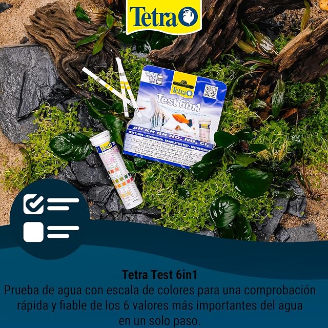 Foto 2 de 7 de Tetra Test 6in1- Prueba de agua para controlar los seis valores más importantes del agua en un solo paso