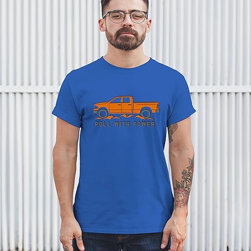 Miniatura 3 de Dodge RAM Truck - Camiseta resistente V8 Pickup Truck para hombre