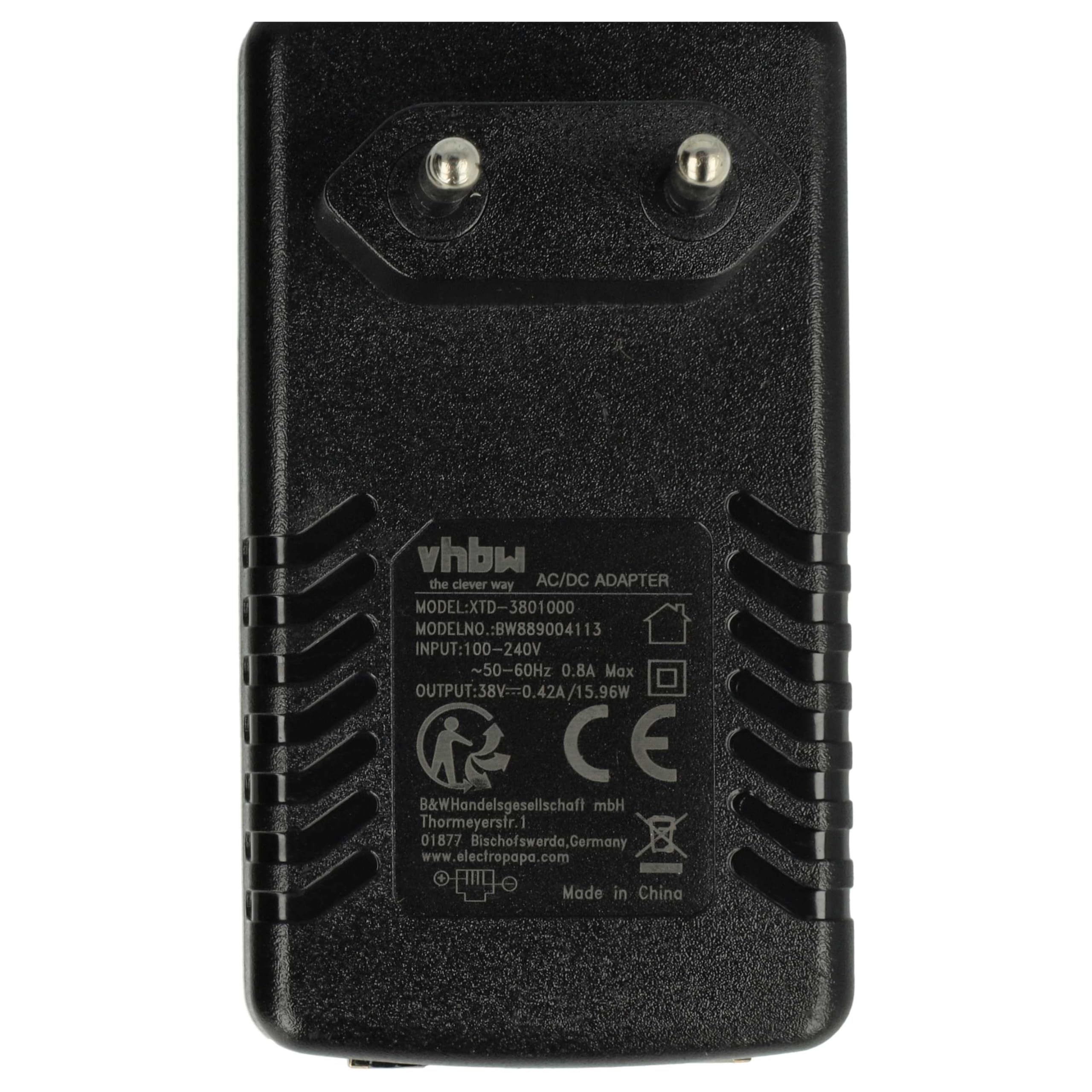vhbw Netzteil Ersatz für Siemens TADP-19AB, S30122-K7722-S1-1, S30122-H7726-X für Festnetz-Telefon, Haustelefon - 300 cm