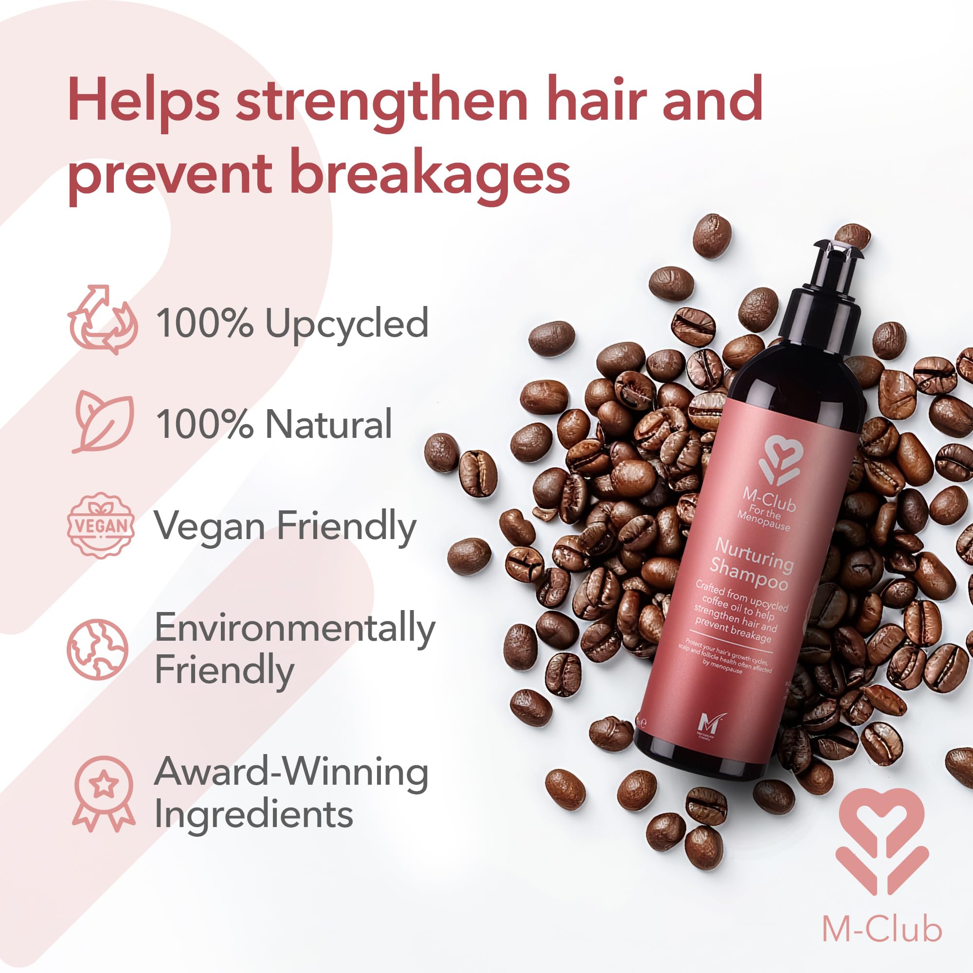 M-Club Menopause Shampoo, For Women Strengthens & Hydrates Menopause Hair - Image 4
