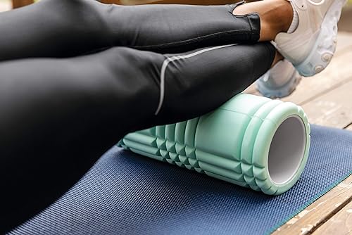 Miniatura 6 de TriggerPoint Grid 1.0 Foam Roller - 13" Multi-Density Massage Roller for Deep Tissue & Muscle Recovery - Relieves Tight, Sore Muscles & Kinks,