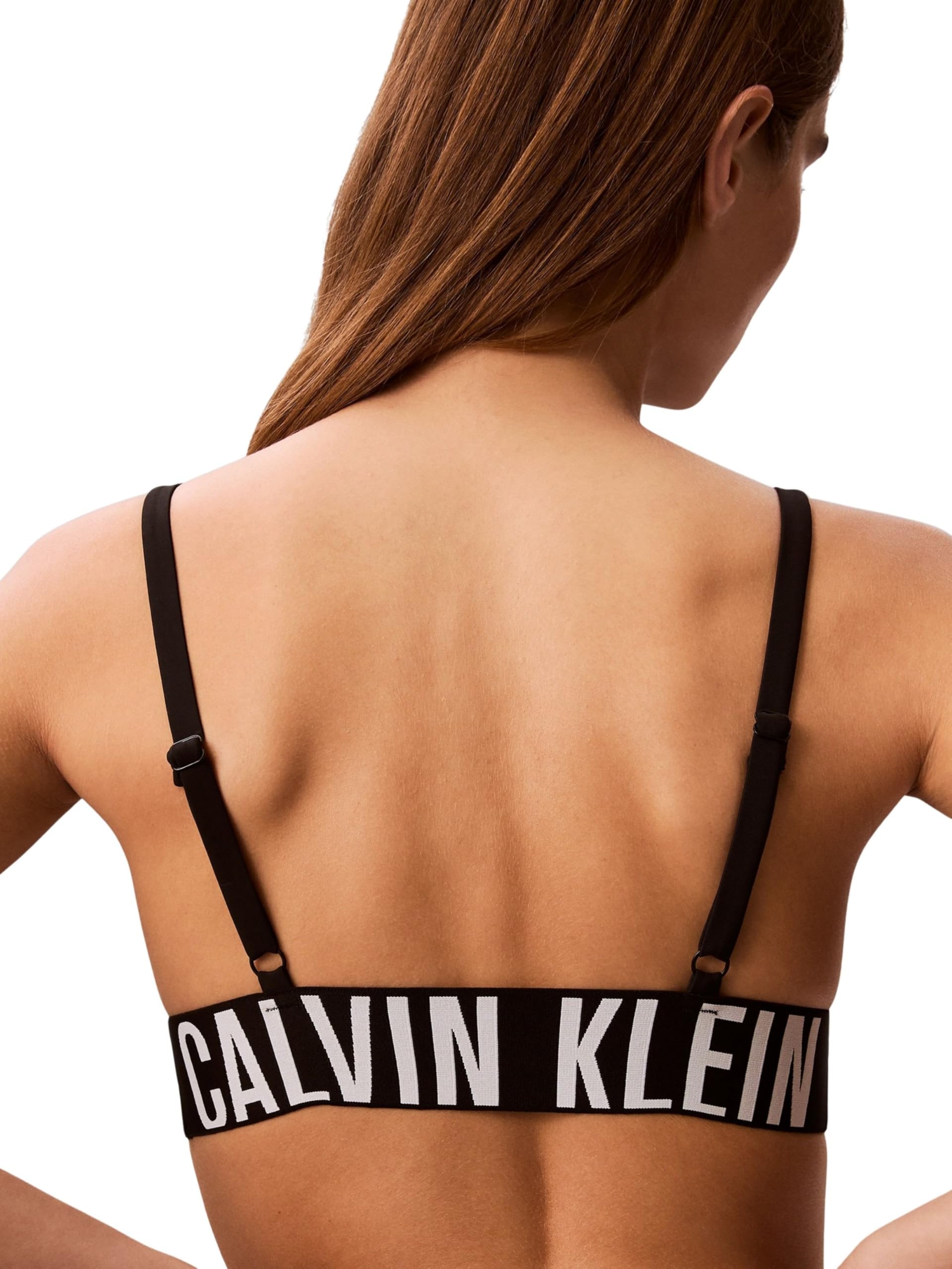Calvin Klein Triangle Lv00q61163 Top da Bagno Donna (Pacco da 1)