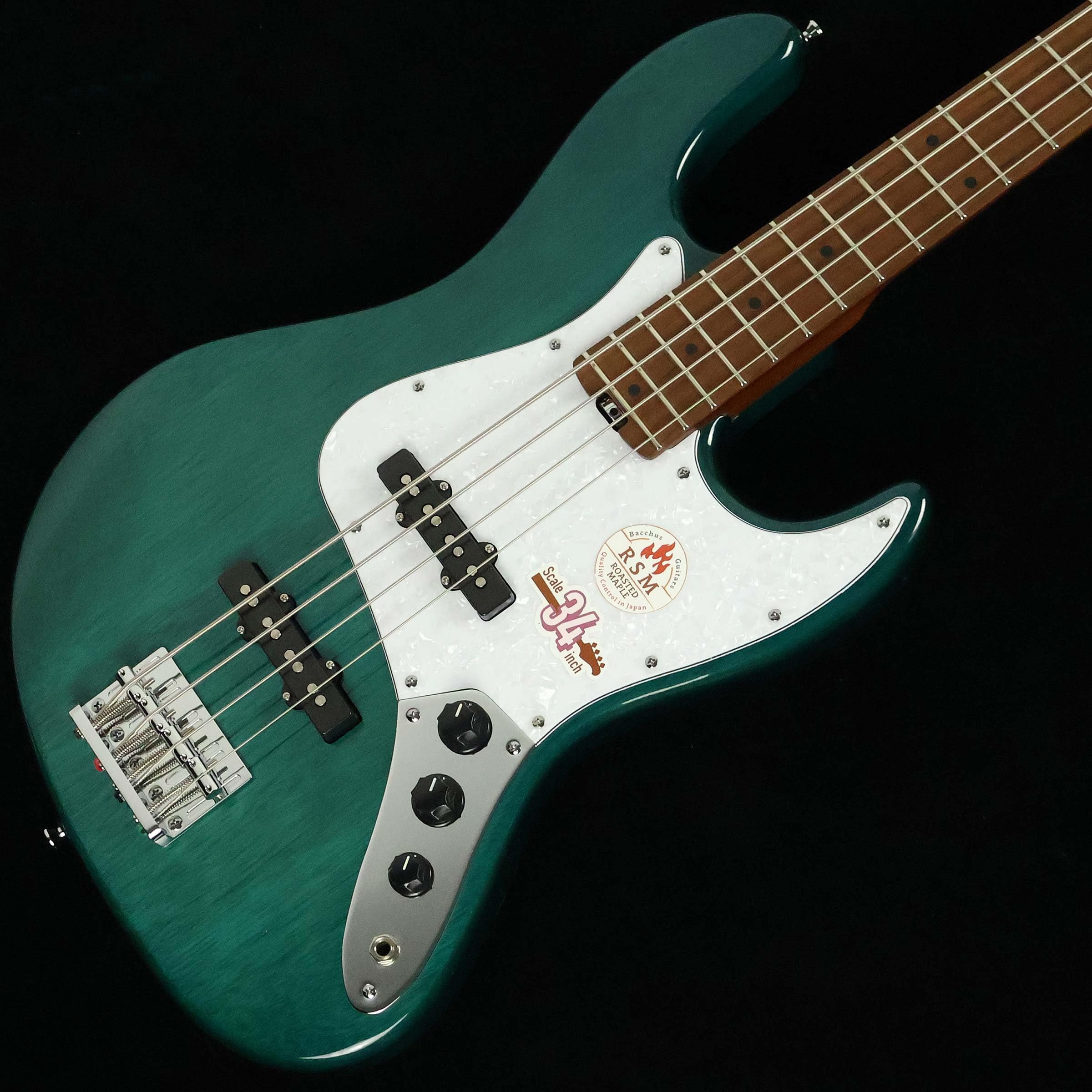 Amazon.co.jp: Bacchus WL4-STD/RSM S-MAB Electric Bass, Jazz
