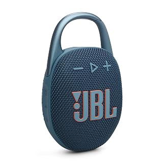 JBL CLIP5 Haut-parleur Bluetooth, chargement USB C, IP67, étanche à la poussière, étanche, compatible avec les applications, structure à mousqueton, radiateur passif inclus, portable, bleu JBLCLIP5BLU - Les Beatles, Paul McCartney, John Lennon, RIngo Starr, George Harrison