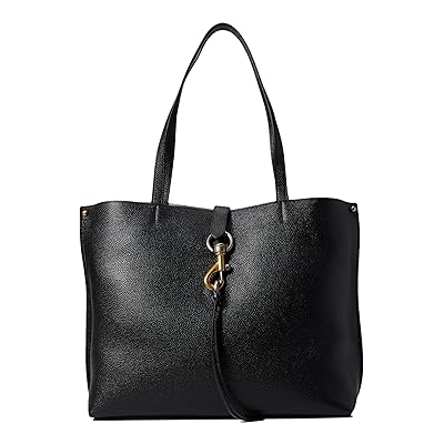 Rebecca Minkoff Megan Tote Tote Handbags Black 2, Canvas