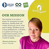 Vista 7 de Howl at the Spoon 's Lemon Dill 6-pack - Salsa de una sola porción, sabor versátil para pescado, pollo, tofu, ensaladas. Todo natural sin