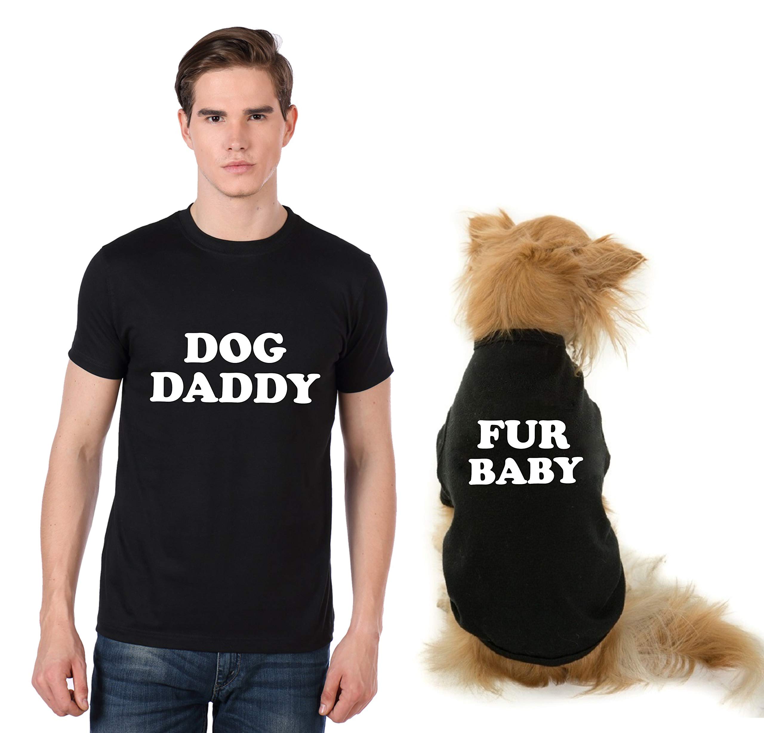 See full amazon price history chart for The Tee Shop Pet & Parent Matching Pair-up Cool Funny Quote Printed T-Shirt for Dog Cat Owners | Dog Daddy (Human - S, Pet - S) The Tee Shop Pet & Parent Matching Pair-up Cool Funny Quote Printed T-Shirt for Dog Cat Owners | Dog Daddy (Human - S, Pet - S) (B08Y5LKVL7) Amazon Price History, Amazon Price Tracker
