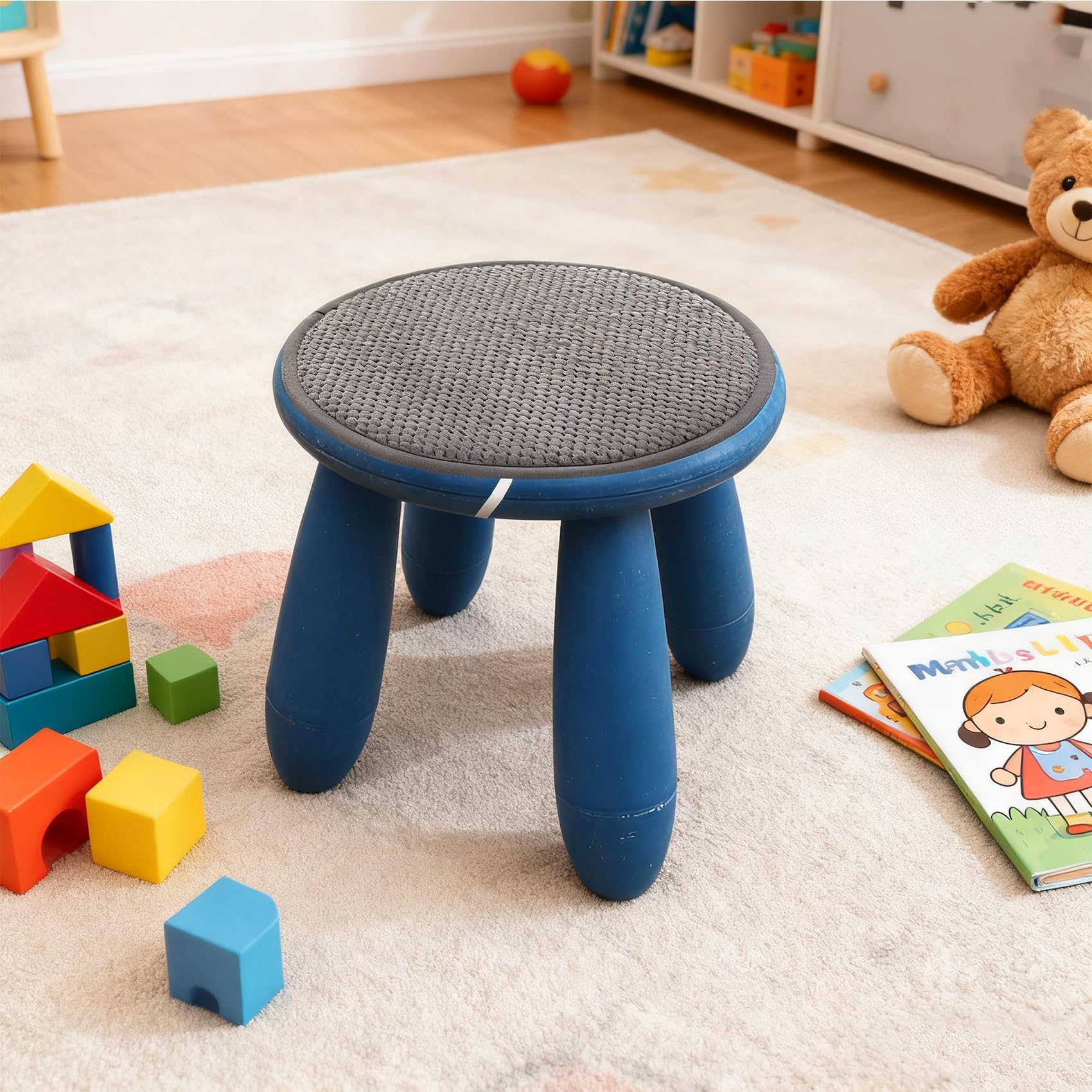 Amazon.co.jp: 丸型スツールクッション 25/30/35/40/45cm 紐付き