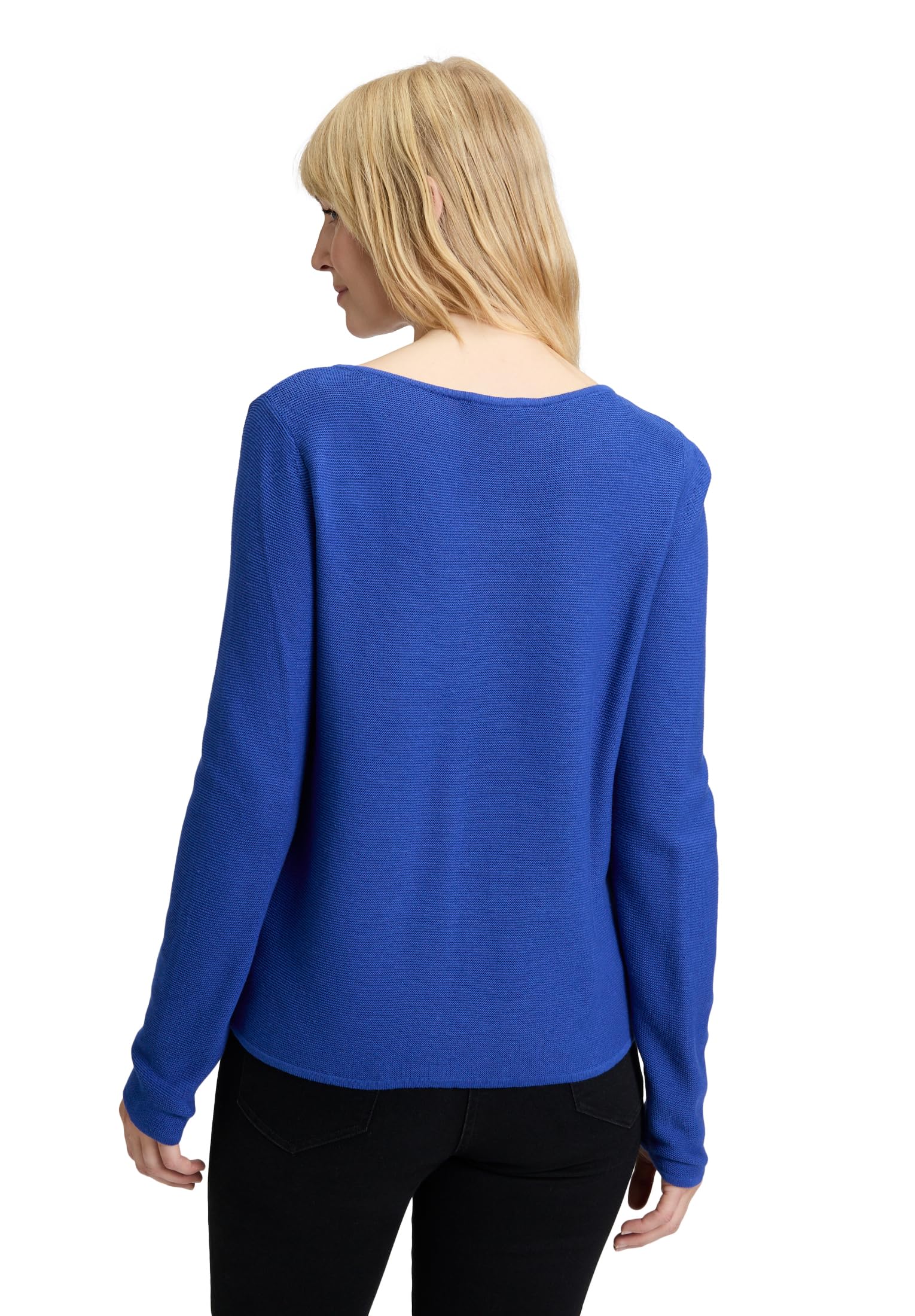 Betty Barclay Damen Feinstrickpullover mit aufgesetzten Taschen