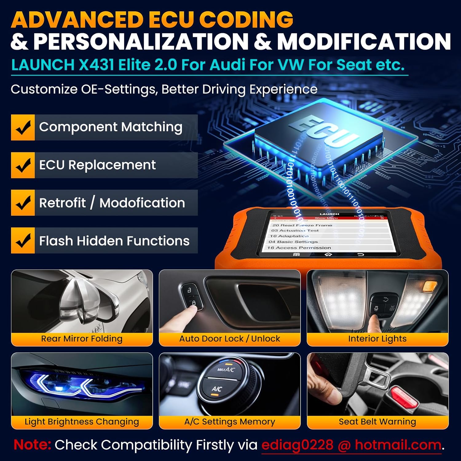 Advanced ECU Coding & Personalization