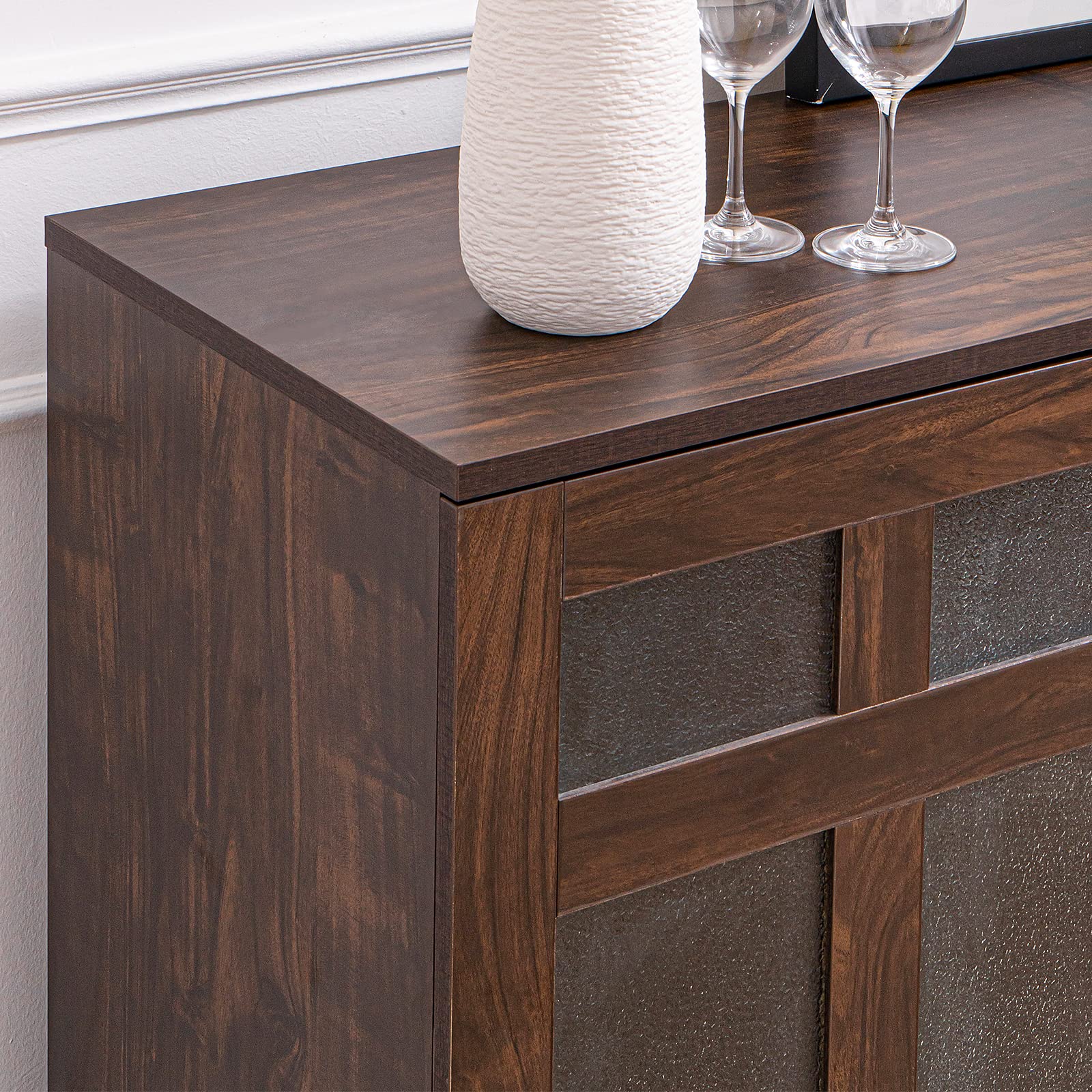 Buy Modern Kitchen Sideboard Buffet Entertainment Center with Storage