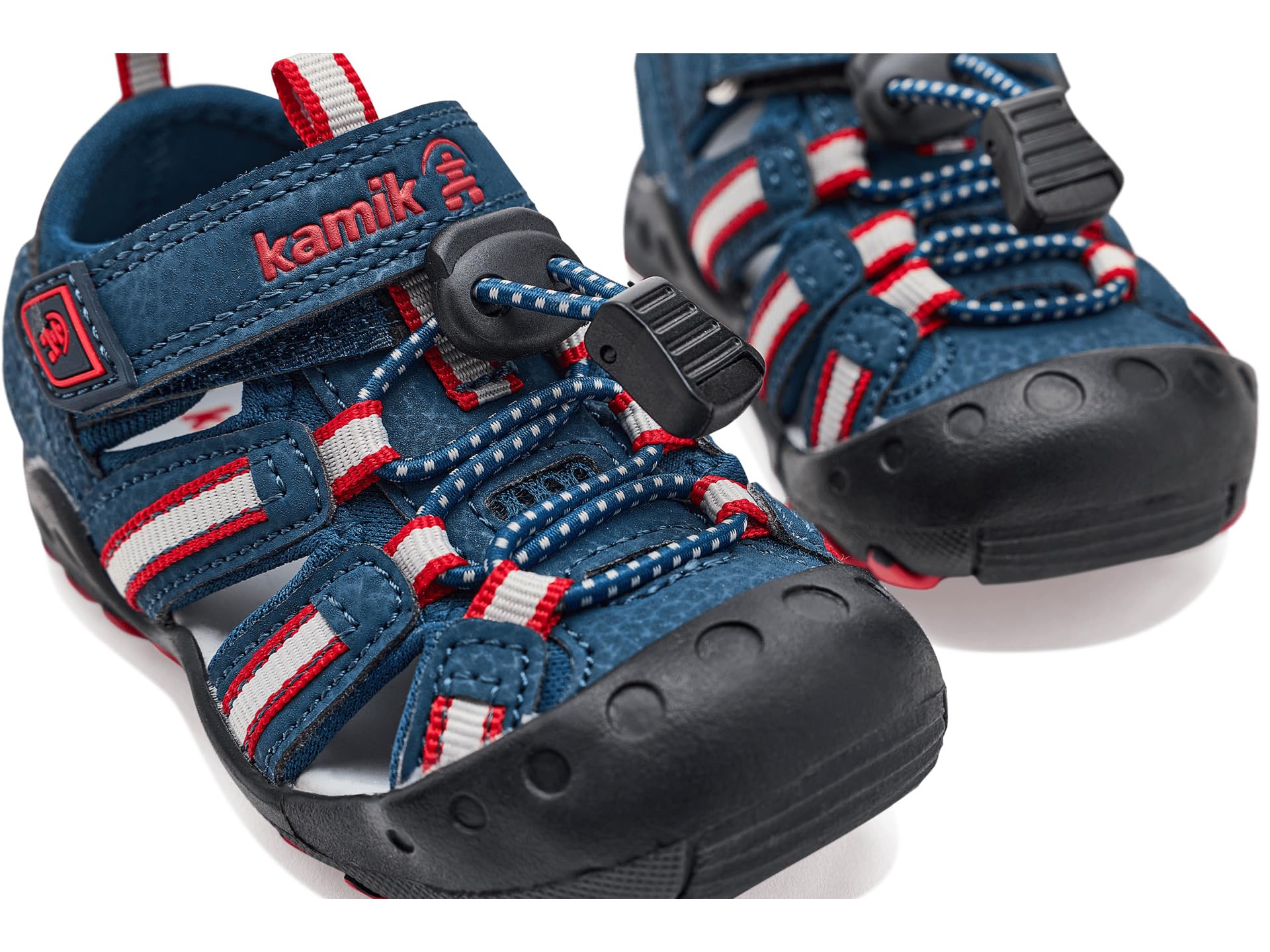 Kamik Crab, Sandalias Deportivas, Navy Red Nrd, 37 EU