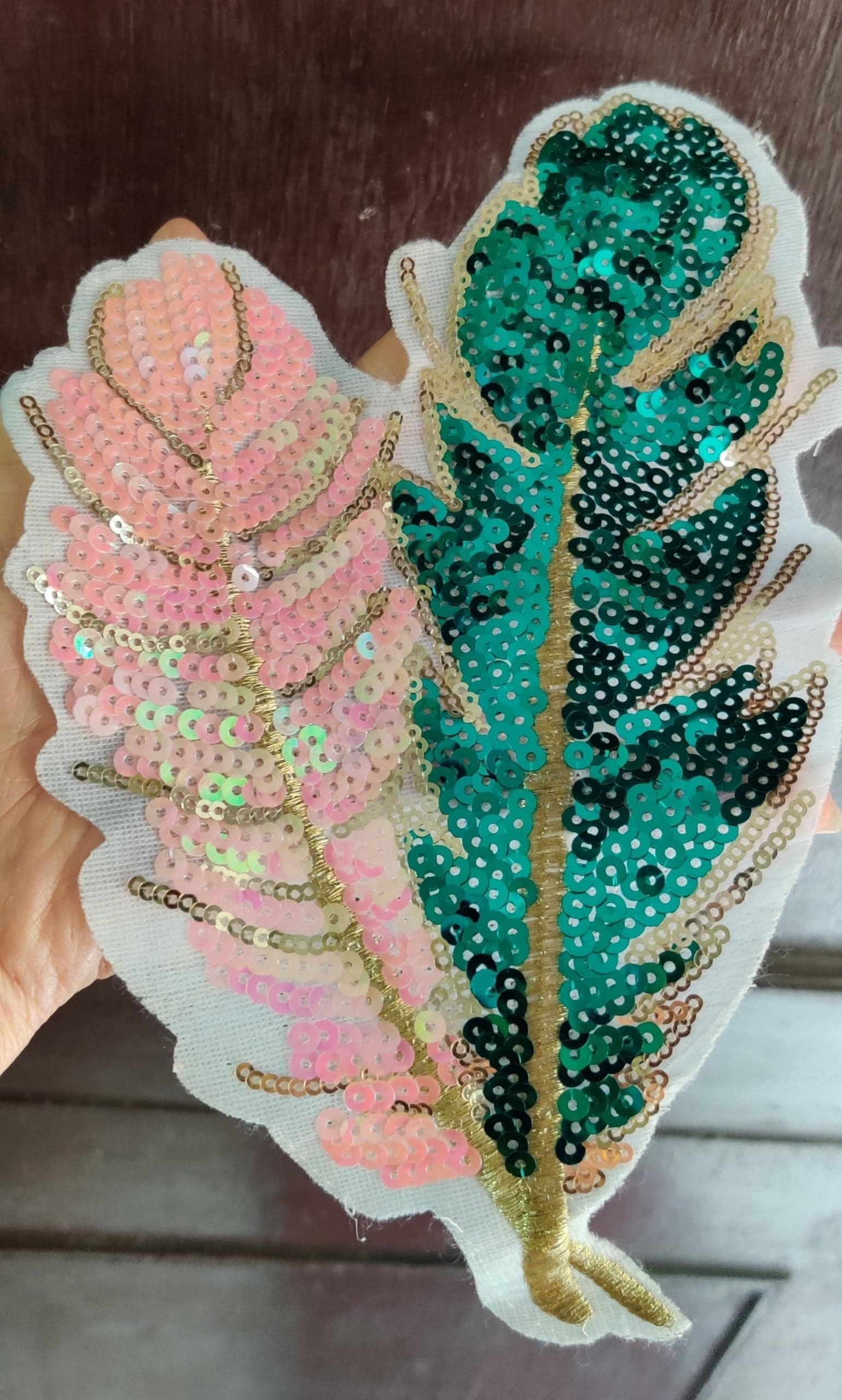 Parakh Leaf Sequence Stitching Patch (1 Piece)