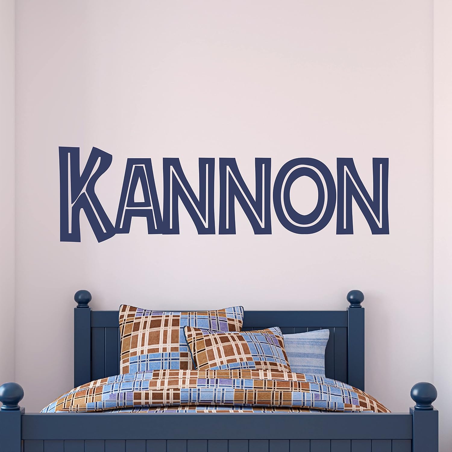 Name Wall Decal Sticker Custom Jurassic Name Wall Decal Girls Room Boys Room - Personalized Name Wall Decal Nursery Decal - Baby Monogram Vinyl Wall Art (24" Wide x 7" high)
