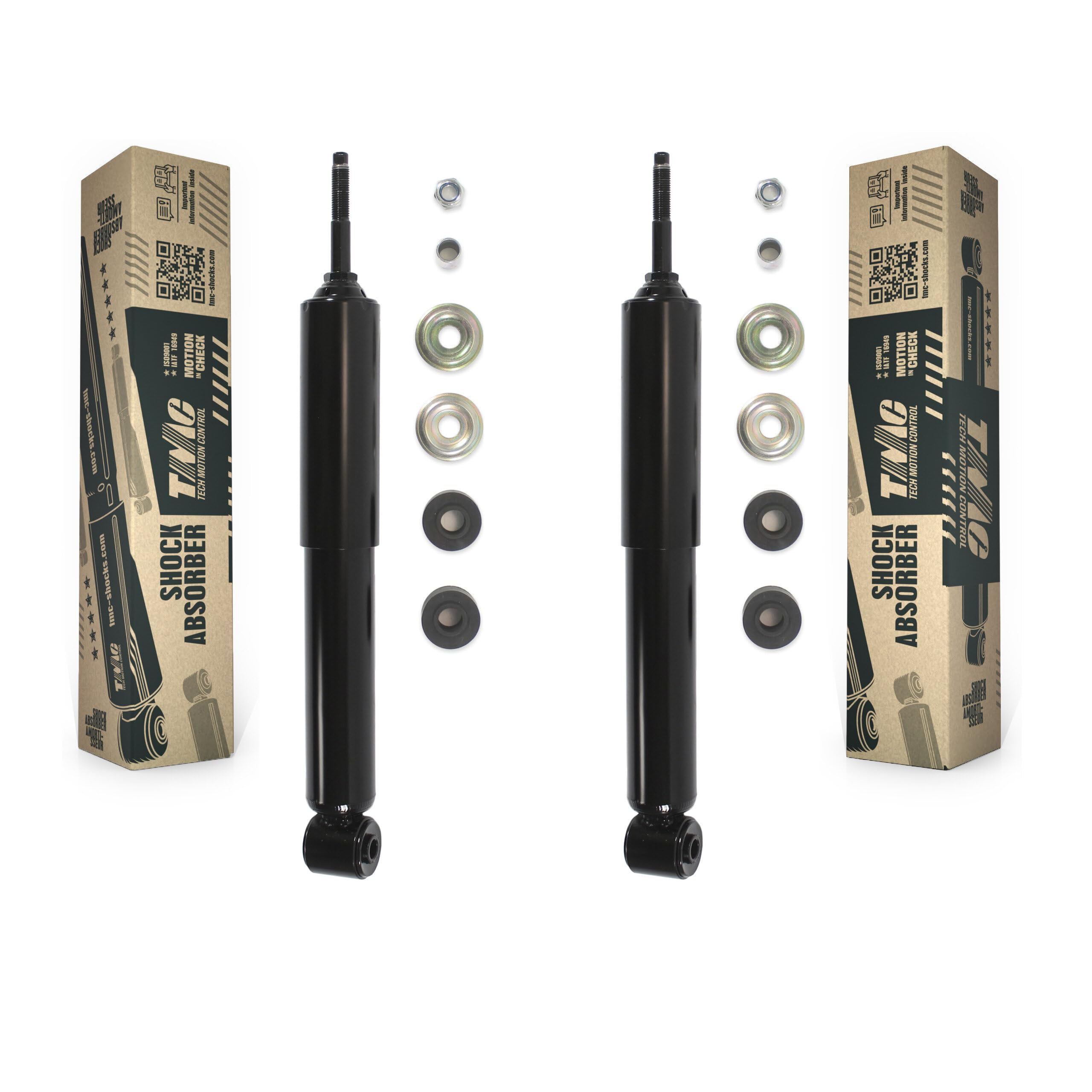 TMC Rear Suspension Shock Absorbers Pair Replacement For Honda Civic - Left Right Side (Driver Passenger) K78-100412 — view 173
