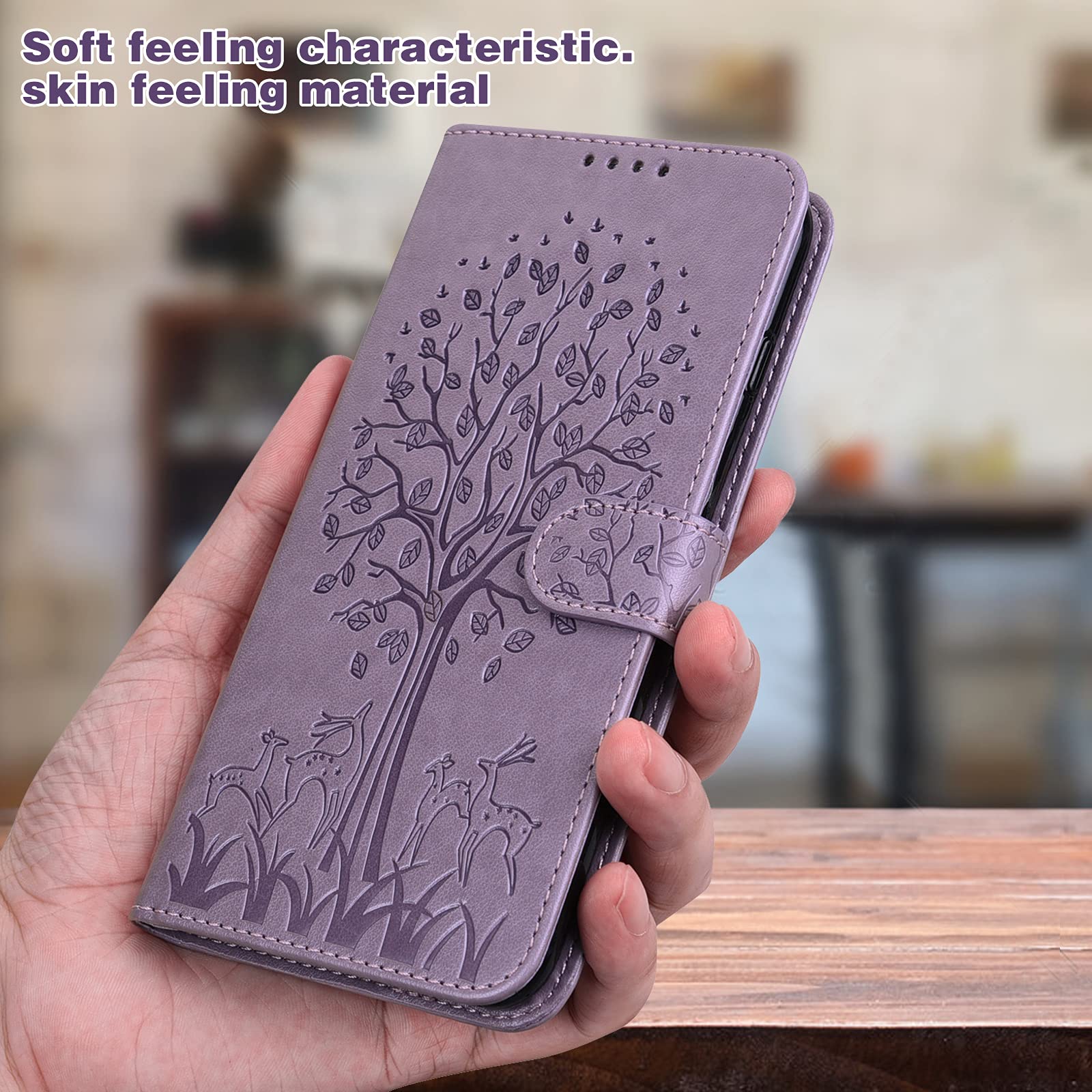 Custodia Portafoglio in Pelle PU Compatibile con Sony Xperia X F5121, Cover con Chiusura Magnetica, Tasche per Carte e Funzione Stand (Nero