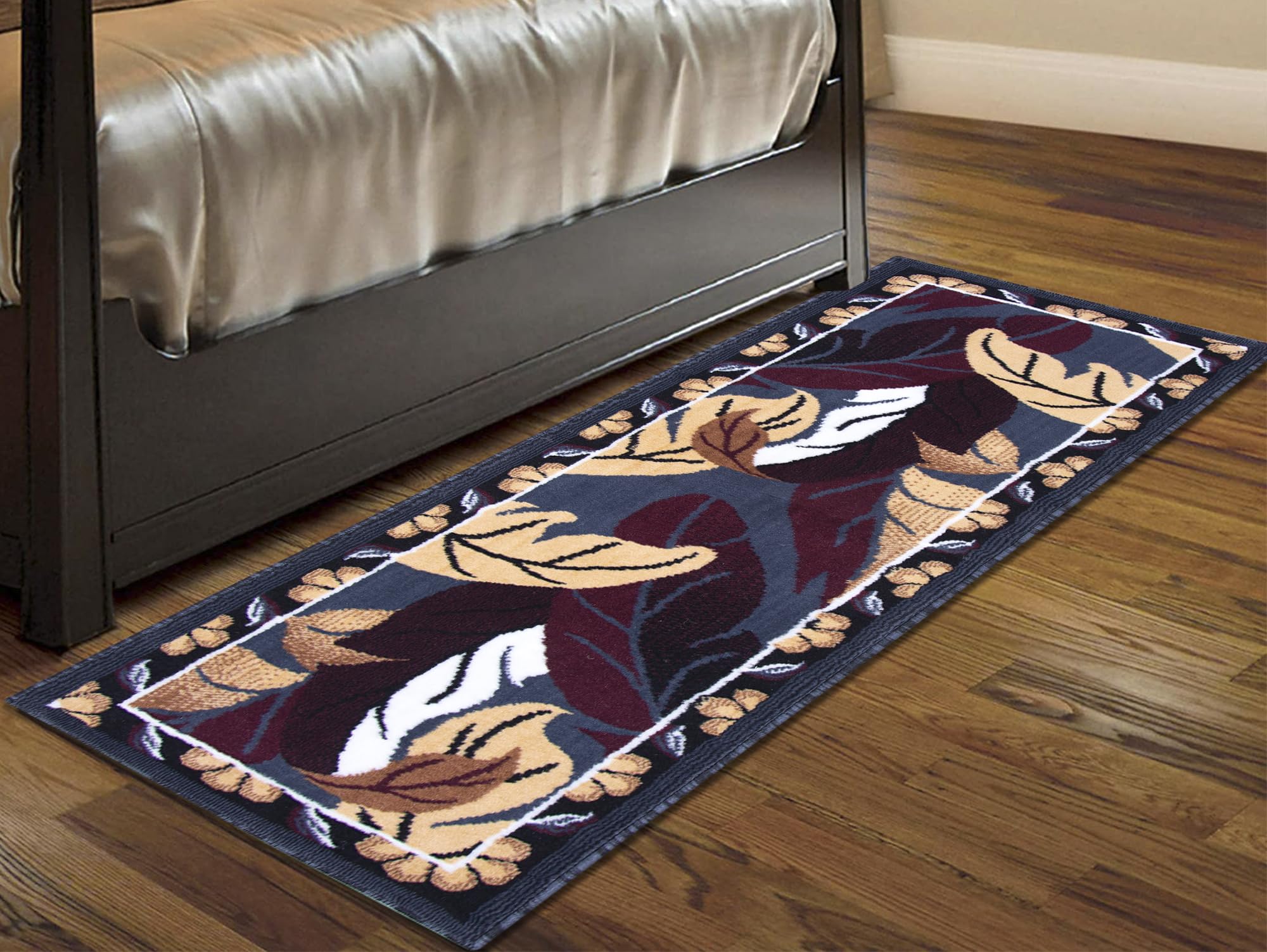 Carpet Galore Solid Contemporary Runner (Red, Polypropylene, 45 X 150 Cm)