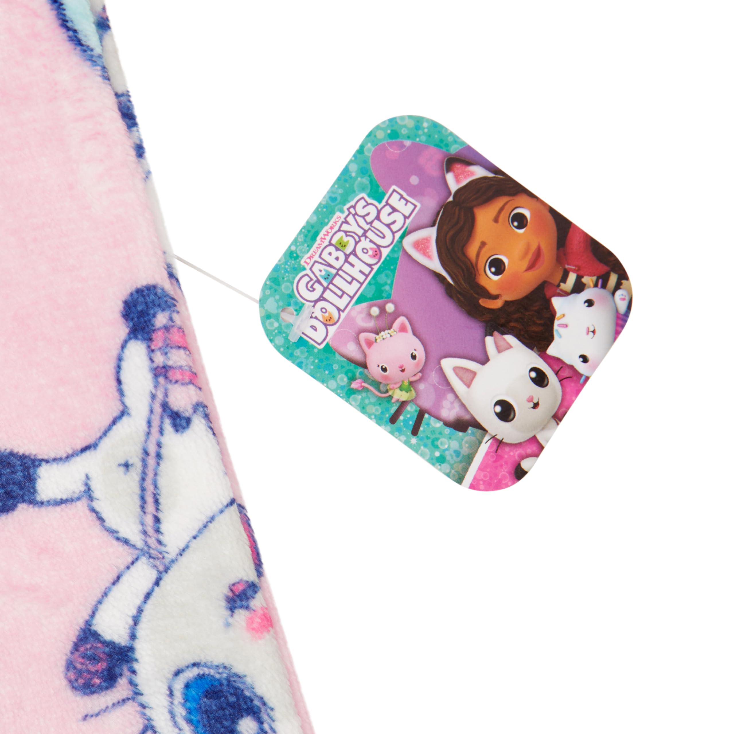 La casa de muñecas de Gabby Sudaderas con Capucha para Niña, Sudadera Batamanta Polar Oversize