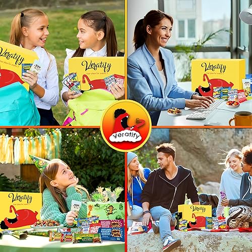 Miniatura 7 de Caja de aperitivos variada cesta de regalo (84 unidades) surtido de regalo perfecto para hombres, mujeres, adultos, oficina, escuela, universidad,