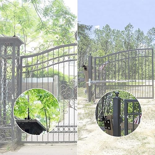 Miniatura 4 de Abridor de puerta inteligente extendido de largo alcance base magnética receptor antena compatible con todas las series GTO Mighty Mule MM571W