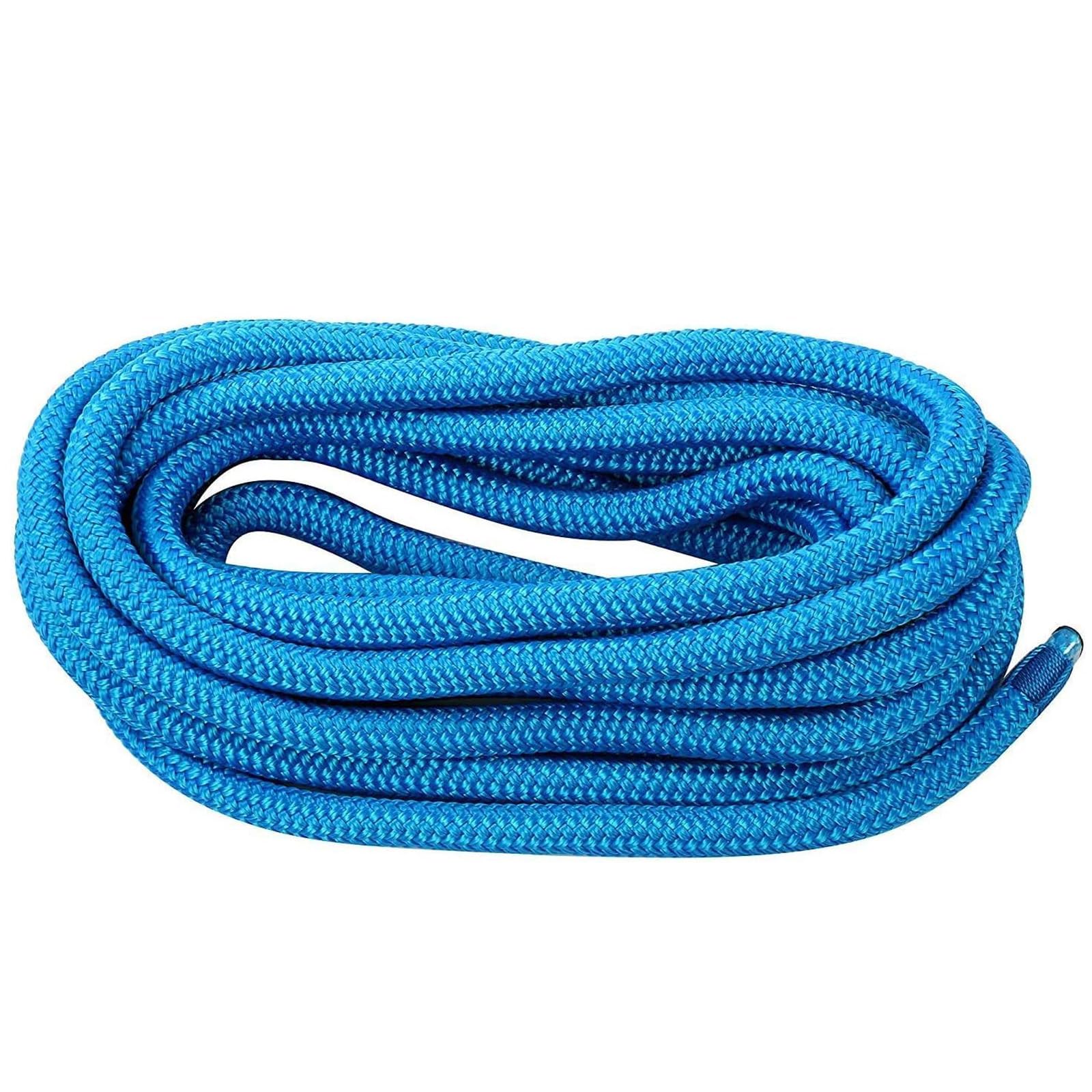 FreeTec 4tlg Bootsseil Boot Fenderleine Nylon Dockline Festmacherleine Fenderseil mit Auge 12mm Durchmesser 6m lang Blau