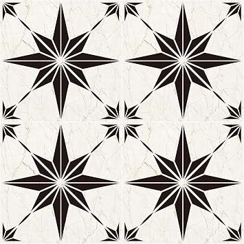 4 Pack Star Tile Stencils Reusable for Painting Large Patterns for Painting Floors 12 x 12 Inches