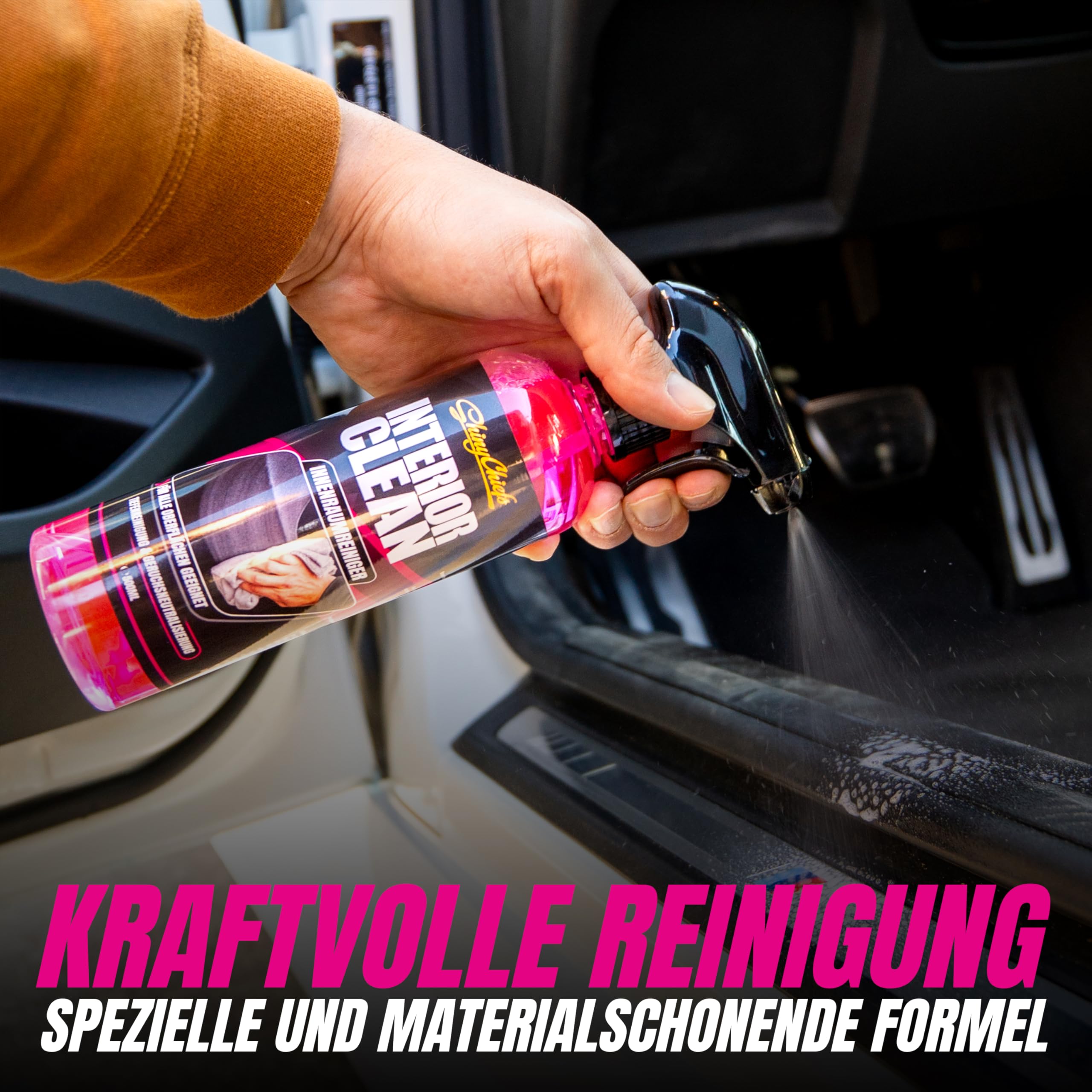 ShinyChiefs Clean & Protect Interior Kit - 2X 500ml & 2X Microfasertuch
