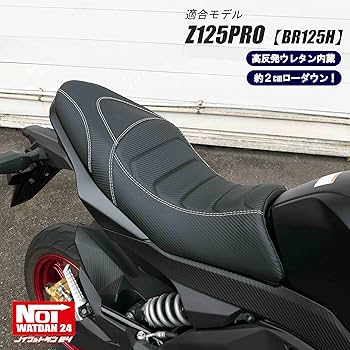 カワサキ Z125PRO NOIWATDAN ノイワットダン ローシート Amazon | NOI WATDAN 24(ノイワットダン 24) Z125PRO（BR125H