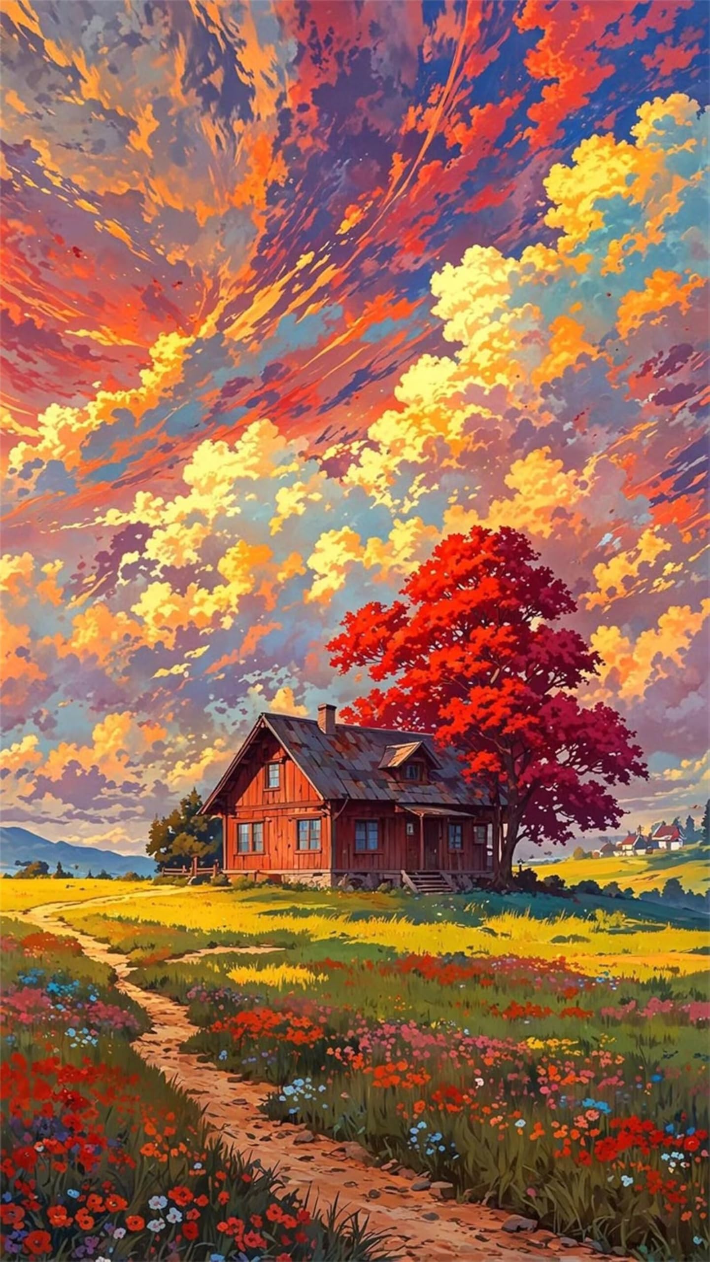 Puzzle dla dorosłych 5000 elementów, wymagające łamigłówki, gry logiczne dla całej rodziny, świąteczny prezent dla przyjaciół w pięknym opakowaniu (drewniany dom)
