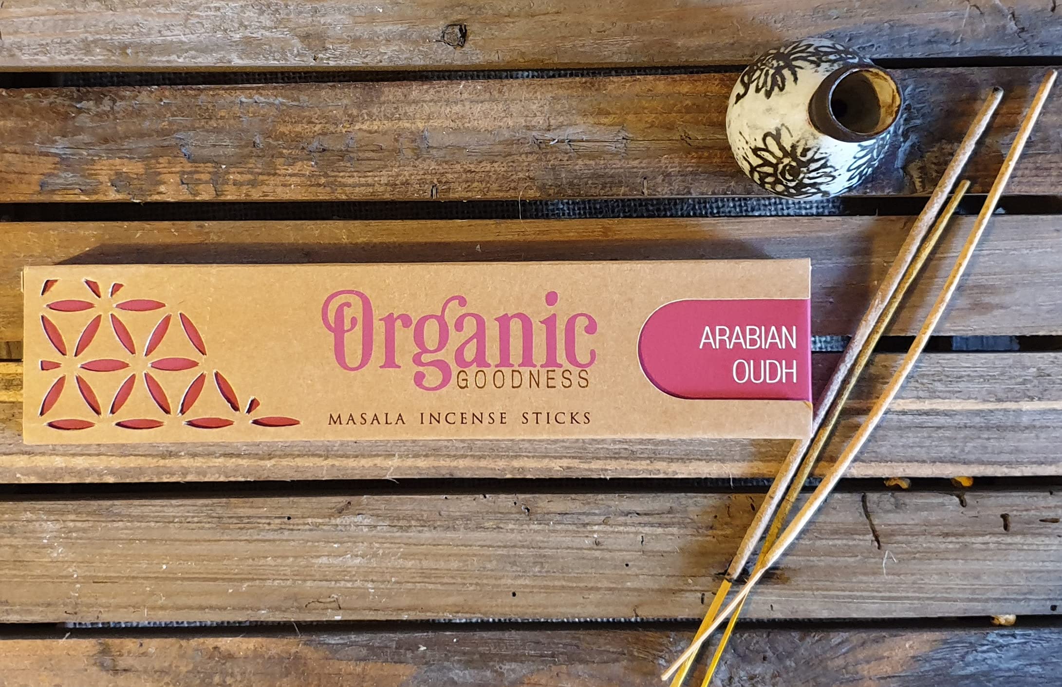Organic Goodness Arabian Oudh Incense Sticks (15g)