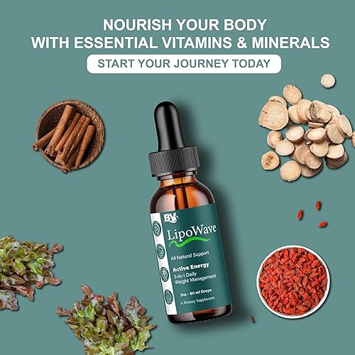 Miniatura 7 de BLUE VIBE Lipowave - Suplemento líquido para gotas de máxima fuerza, apoyo general para la salud y el bienestar, fórmula líquida de apoyo de energía