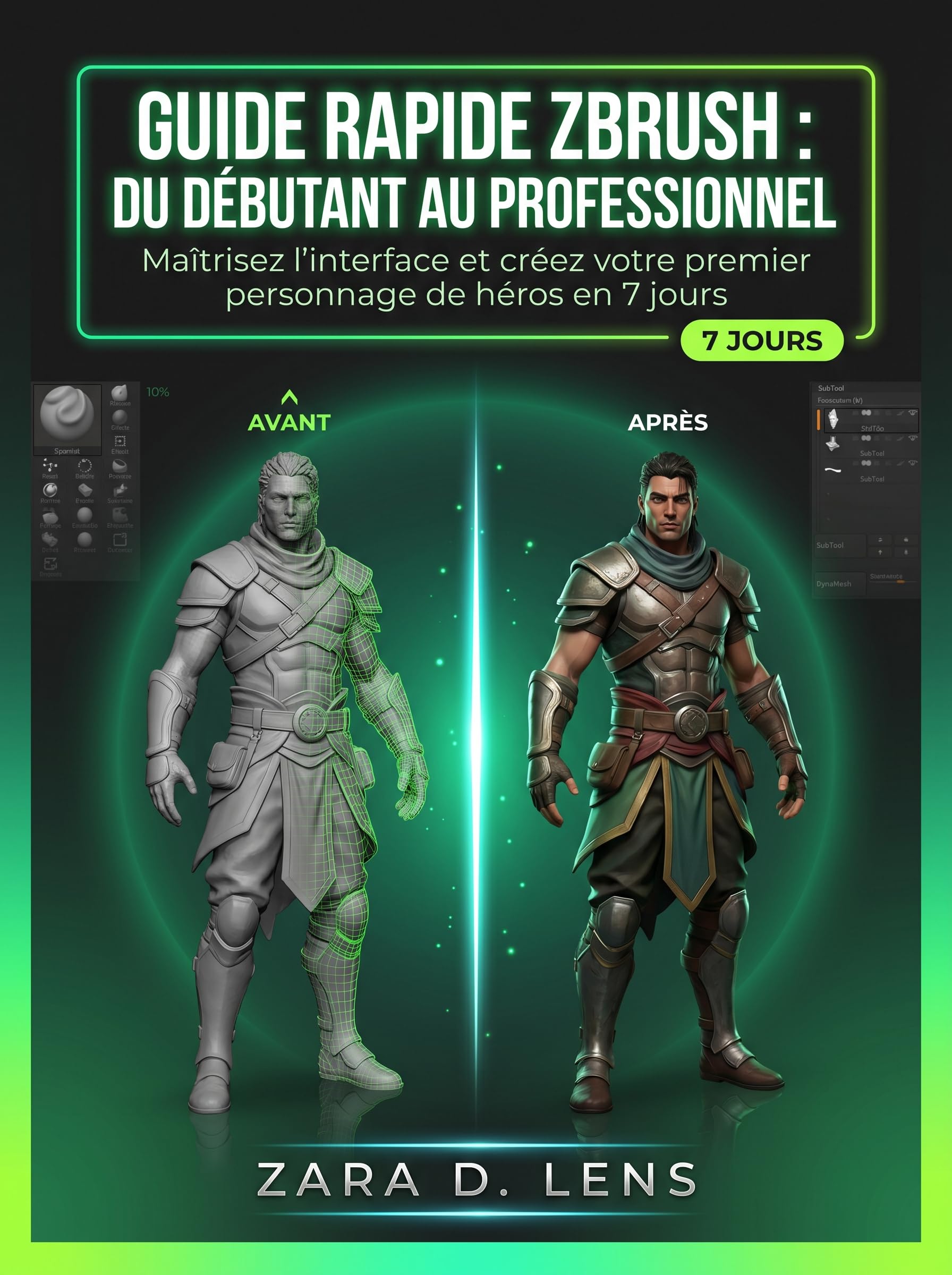 Guide rapide ZBrush pour surmonter les difficultés techniques du débutant