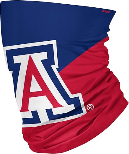 Miniatura 35 de FOCO NCAA unisex-adult Ncaa Team Logo Neck Gaiter Multiuse Logotipo grande.,Mini logotipo impreso.,Vacaciones en bloque ocupado,Hibisco