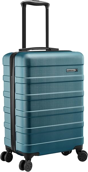 Cabin Max Anode Valise Cabine 55x35x25 Bagage à Main, Trolley léger à Coque Dure, Serrure intégrée - Air France, KLM, ITA, Transavia -44L - 2