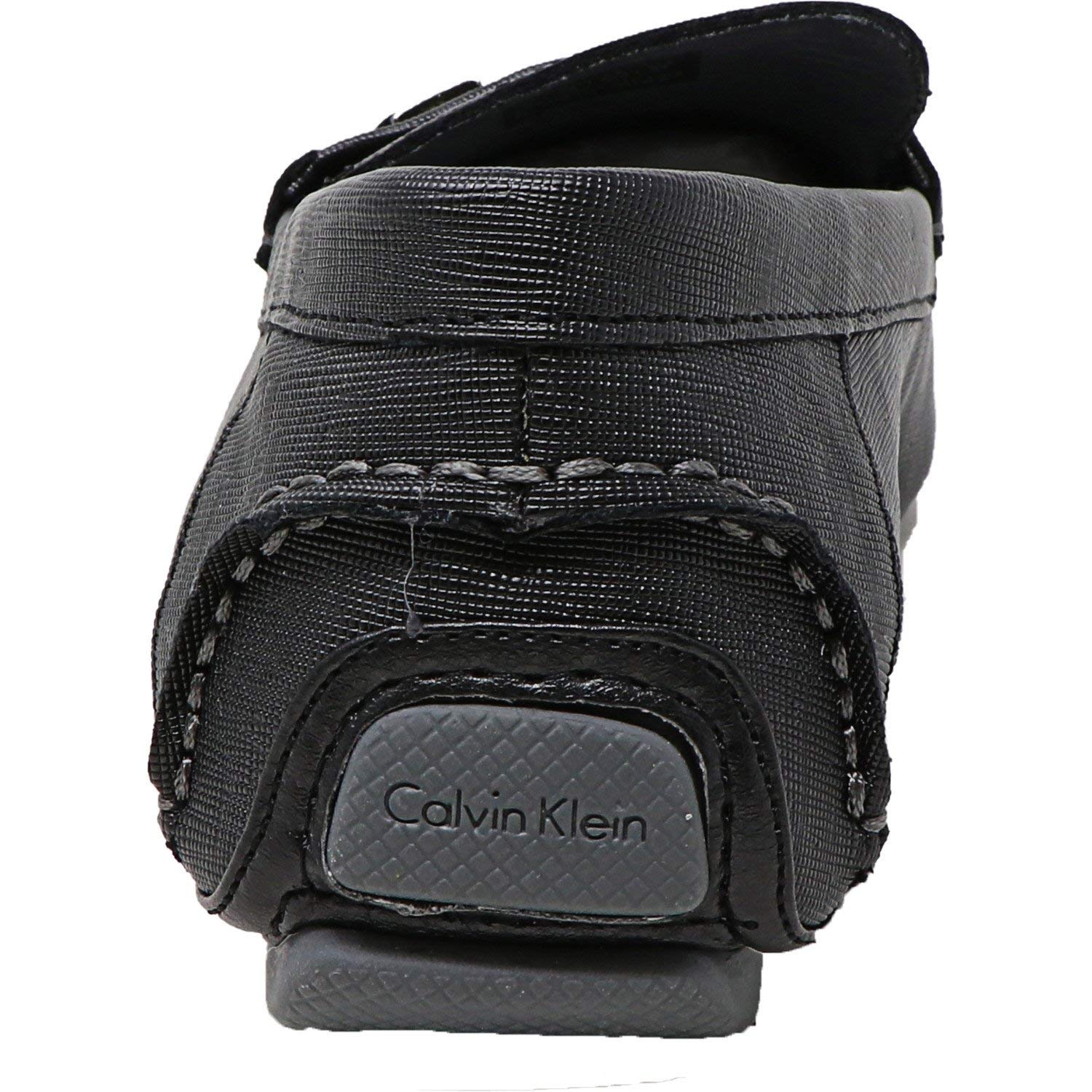 Calvin Klein Mens Morrie Weave Embossed Black Ankle High  display picture 1